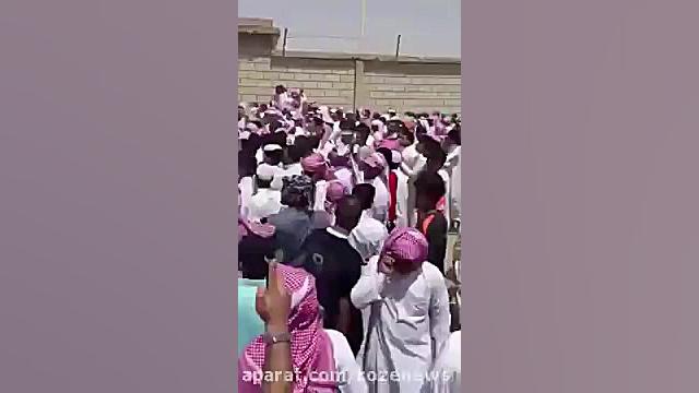 ازدحام عجیب سعودی ها برای آگهی استخدام در عربستان