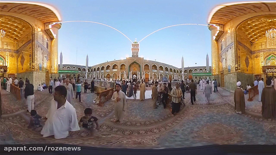بفرمائید زیارت امام علی در نجف اشرف - 360 درجه
