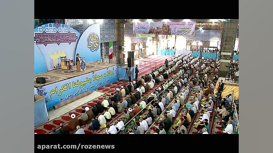 تجلیل از طرح ضیافت علوی در خطبه های نماز جمعه