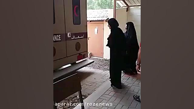 خطاب مادر به فرزند شهیدش در آمبولانس:سلامم را برسان