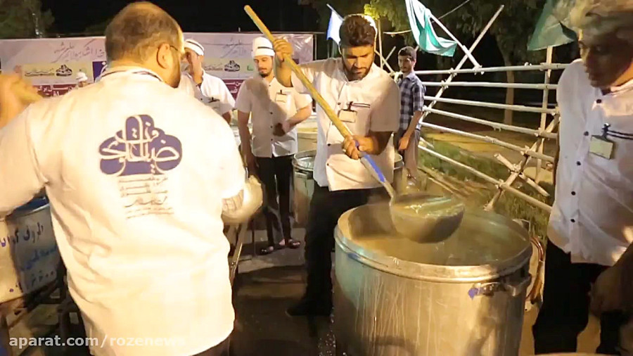 سخنان آیت الله حیدری در حاشیه بازدید از طرح ضیافت علوی