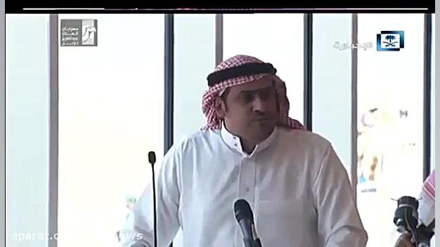 شعرخوانی ضدایرانی یک بیمار روانی در حضور پادشاه عربستان