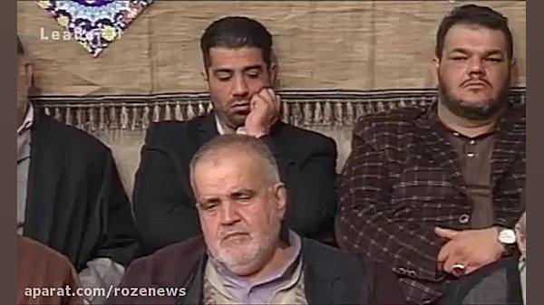 شعرخوانی هادی جانفدا در محضر رهبر انقلاب