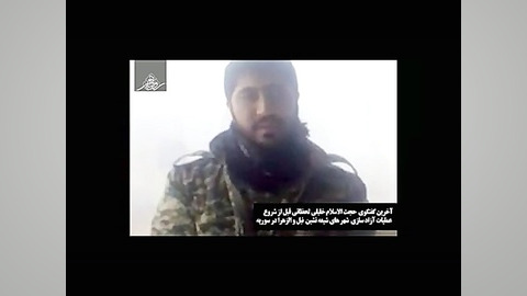 صحبت های عجیب «مدافع حرم» لحظاتی قبل از شهادت