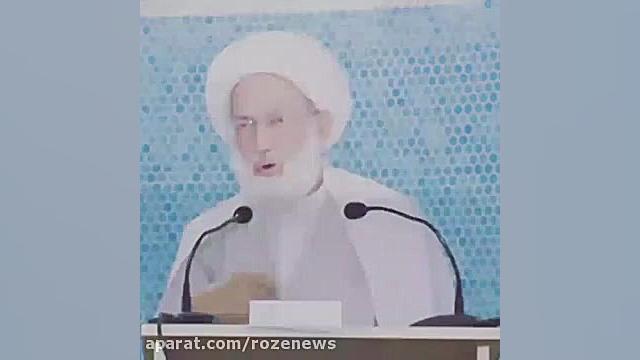فریادهای شیخ عیسی قاسم در نماز جمعه