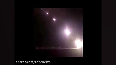 فیلمی منحصر بفرد از بمباران دیشب داعش در فلوجه