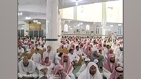 قرائت بخشی از مقتل امام حسین از سوی امام  جماعت اهل سنت