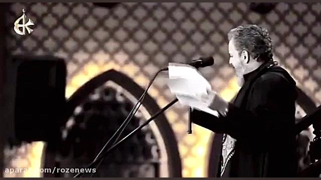 لحظه ورود باسم کربلایی به حسینیه داوودالعاشور