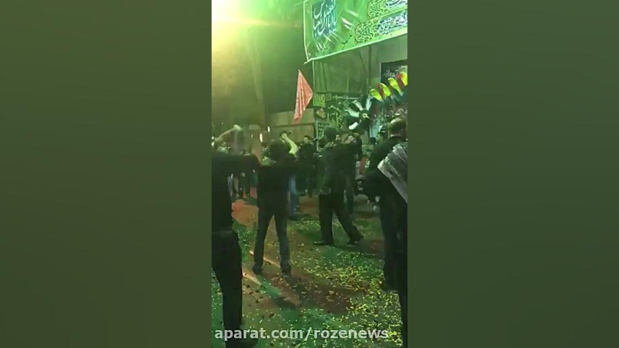نوحه خوانی عربی در هیئتی تهرانی