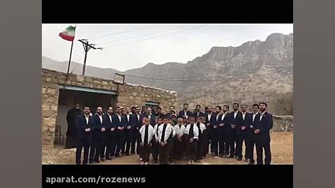 همخوانی گروه محمدرسول الله بانوجوانان روستایی درخوزستان