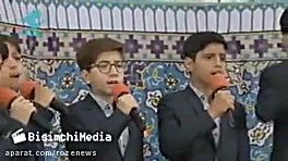 گریه دربرنامه زنده هنگام اجرای ارغوان برای مدافعان حرم